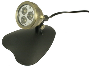 Aquascape Pond Supplies: 3-Watt 12 Volt LED Spotlight - Architectural Bronze Finish | Part Number 98927 Learn more about Aquascape Pond Supplies at SunlandWaterGardens.com